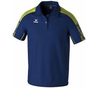 erima Polo EVO Star Hombre (1112409), New Navy/Lime, XXL