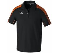 Erima Polo EVO Star (1112410) para hombre Negro/Naranja XL