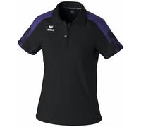 erima Polo EVO Star Mujer (1112418), Negro/Ultra Violet,40