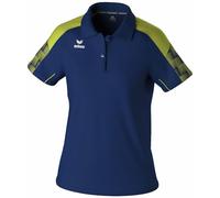 erima Polo EVO Star Mujer (1112420), New Navy/Lime,38