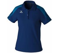 erima Polo EVO Star Mujer (1112422), New Navy/Mykonos Blue,34