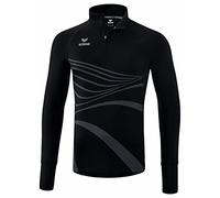 erima Racing 2.0 Camiseta de Manga Larga, Negro, 128 Unisex niños