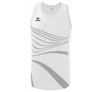 erima Racing 2.0 Singlet Funcional, New Blanco, Small para Hombre