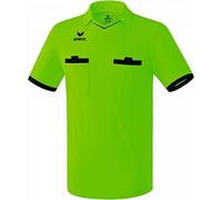 erima Saragossa Camiseta de Árbitro, Hombre, Green Gecko/Negro, L