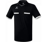 erima Saragossa Camiseta de Árbitro, Hombre, Negro/Blanco, M