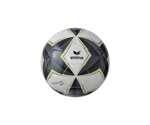 erima SENZOR Star Match Mini (7192415) Fútbol Adultos Unisex, Negro/Gris, 00
