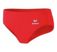 erima Shorts Brief - Pantalones Cortos de Atletismo para Mujer, Color Rojo, Talla 38