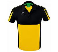 erima Six Wings Poloshirt gelbschwarz 2XL