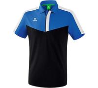 erima Squad Poloshirt blauschwarzweiss M