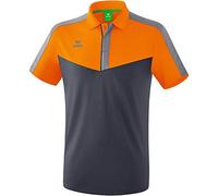 erima Squad Poloshirt orangegrau S