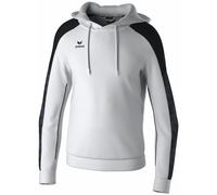 Erima Sudadera con Capucha EVO Star (1072408) Unisex niños, Blanco/Negro, 140
