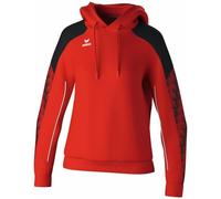 erima Sudadera con Capucha EVO Star (1072423) Mujer, Rojo/Negro, 36
