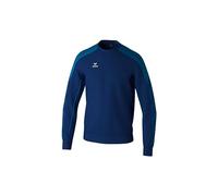 Erima Sudadera Funcional EVO Star (1072422) Unisex niños, New Navy/Mykonos Blue, 140
