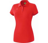 erima Teamsport Camiseta Polo de Golf, Mujer, Rojo, 48