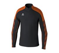 Erima Top de Entrenamiento EVO Star (1262410) Unisex niños, Negro/Naranja, 128