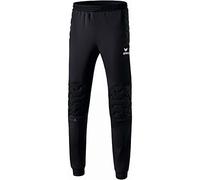 erima Torwart Pantalón de Portero, Unisex Adulto, Negro, XL