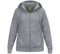 Erima TS chaqueta con capucha Mujer (2072555), gris jaspeado, 46