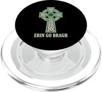 Erin Go Bragh Orgullo Irlandés Ornado Cruz Celta Knotwork PopSockets PopGrip para MagSafe