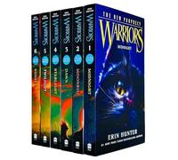 Erin Hunter Warriors: The New Prophecy 6 Books Collection Pack Set RRP: £41.94 (MIDNIGHT, MOONRISE, DAWN, STARLIGHT, TWILIGHT, SUNSET)