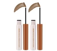 Erinde 2 Lápices de Cejas en Gel, Impermeables, Alta Pigmentación, Duración Prolongada para Cejas Llenas y Definidas, Color de Cejas con Efecto Suave, Con Brocha Flexible #04