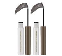Erinde 2 Lápices de Cejas en Gel, Impermeables, Alta Pigmentación, Duración Prolongada para Cejas Llenas y Definidas, Color de Cejas con Efecto Suave, Con Brocha Flexible #01