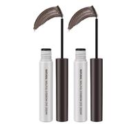 Erinde 2 Lápices de Cejas en Gel, Impermeables, Alta Pigmentación, Duración Prolongada para Cejas Llenas y Definidas, Color de Cejas con Efecto Suave, Con Brocha Flexible #02
