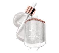 Erinde Aceite iluminador corporal - blanco, líquido iluminador de maquillaje brillante, brillo corporal en crema, hidratante, multiusos - 25 ml