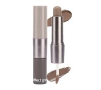 Erinde Barra de Contouring Doble, Corrector en Crema y Líquido para Contouring Maquillaje, Bronzer de Larga Duración, Fácil de Difuminar para Definir y Esculpir el Rostro Naturalmente #02