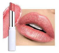 Erinde Barra de Labios Brillante, Lipstick con Ligero Brillo, Cuida los Labios, Hidratante y de Larga Duración, Color Intenso, Con Vitamina E y Aceite de Oliva, Fórmula Vegana #01