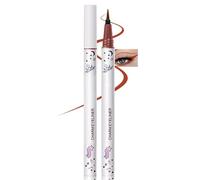 Erinde Delineador de Ojos Marrón Anaranjado Waterproof, Lápiz de Ojos Líquido Preciso, Secado Rápido y Sin Parches, Tenue 24 Horas, Maquillaje Duradero para Uso Diario y Fiestas #08