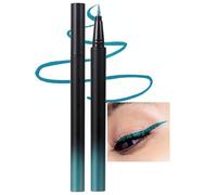 Erinde - Eyeliner líquido metálico verde, resistente al agua, lápiz de ojos de larga duración hasta 8 horas, secado rápido y anti-desvanecimiento, acabado brillante y de alta pigmentación #08