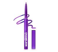 Erinde Lapiz de Ojos Camaleón Morado, Delineador de Ojos Waterproof, Alta Pigmentación Brillo, Duradero 24h & Resistente al Agua, Luminosidad Variable según el Ángulo #06