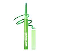 Erinde Lapiz de Ojos Camaleón Verde, Delineador de Ojos Waterproof, Alta Pigmentación Brillo, Duradero 24h & Resistente al Agua, Luminosidad Variable según el Ángulo #03