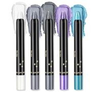 Erinde Lápiz De Sombra De Ojos Brillante, Resistente Al Agua Y Larga Duración, Lápiz De Ojos Perlado Crema Crayon, Lápiz De Maquillaje De Ojos De Altamente Pigmento Metá