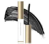 Erinde Mascara & Base 2-en-1 Noir, Brosse Peigne pour Longueur, Courbure et Définition, Pour Femmes Plus Âgées, Cils Fins et Courts, Formule Légère à Séchage Rapide