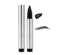 Erinde Negro Lápiz de Cejas Microblading, Larga Duración, Resistente al Agua y a las Transferencias, Cejas Definidas y Naturales, Aplicador de Punta Fina #01