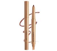 Erinde Perfilador de Labios con Pincel de Difuminado, Lápiz Labial Mate de Larga Duración, Delineador de Labios Cremoso e Impermeable, Alta Pigmentación y Efecto Voluminizador #07