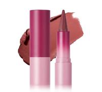 Erinde Pintalabios Permanente 2 en 1 y Delineador Labios, Acabado Mate, Larga Duración, Waterproof con Punta Cónica, Antimanchas, Textura Cremosa, para Contorno y Labios Degradados Definidos #02