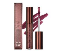 Erinde Set de exfoliación de labios, resistente al agua y duradero, tatuaje de delineador de labios, acabado mate, acabado mate natural, alta pigmentación, resistente a la transmisión, con pinzas