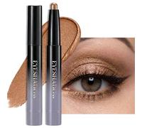 Erinde Sombra de Ojos en Barra Purpurina, Fórmula Cremosa, Efecto Intenso y Luminoso, Long Lasting & Resistente al Agua, Punta Fina Retráctil, Eyeshadow Stick de Maquillaje Rápido #04