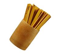 ERINGOGO 1 Juego Adivinación Chino con Palos de Bambú y Herramienta de Feng Shui Prácticas Divinatorias y Enseñanza de Ching Set Compacto y Portátil