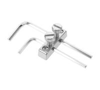 ERINGOGO 1 juego de soporte para puente de trémolo y llave hexagonal, accesorios para guitarra eléctrica con puente de trémolo, soporte de herramientas de metal para montaje en la pala, accesorio