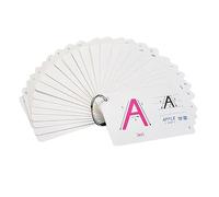 ERINGOGO 1 Juego De Tarjetas De Alfabetización para Tarjetas Didácticas para Bebés Tarjetas De Palabras Pequeñas Tarjetas Educativas para Ortografía De Letras para Pequeños
