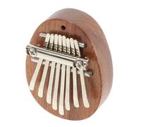 ERINGOGO 1 juego Mini Kalimba Piano de Teclas con Cuerda Instrumento Musical Portátil para Pulgar para Llevar el Cuello o Mochila para Principiantes y Amantes