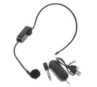 ERINGOGO 1 Set Amplificador de Voz Micrófono Inalámbrico Diadema Conectividad Inalámbrica 5.0 Audio Nítido para Profesores Presentaciones en Aulas y Escenarios