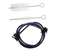 ERINGOGO 1 Set Kit Limpiador de Instrumento de Viento Pincel Puntiagudo y Cepillo Redondo, Material Plástico Ecológico, Tamaño Compacto para Limpieza Efectiva de Instrumentos de Viento