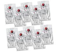 ERINGOGO 10 Piezas Bolsa Vino Portátil con Válvula Reutilizable para Viaje Envase Líquido para Bebidas y Licor Diseño Compacto para Exteriores y Fácil Limpieza