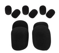 ERINGOGO 10 Piezas Cubiertas de Micrófono Parabrisas para Micrófonos de Mano Protector de Antiviento Accesorio Microfono para Profesional