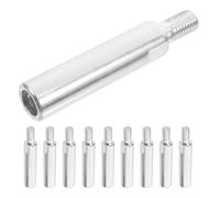 ERINGOGO 10 Piezas de Eje de Extensión M10 para Amoladora Angular Varilla de Conexión de Acero para Accesorios de Pulidora Herramienta Multifuncional para Taller y Bricolaje