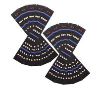 ERINGOGO 10 Piezas Pegatina De Entonación De Violín Marcadores De Trastes Pegatinas De Notas Guías Etiquetas Marcadores Calcomanías Aprende Tocar El Violín Notas